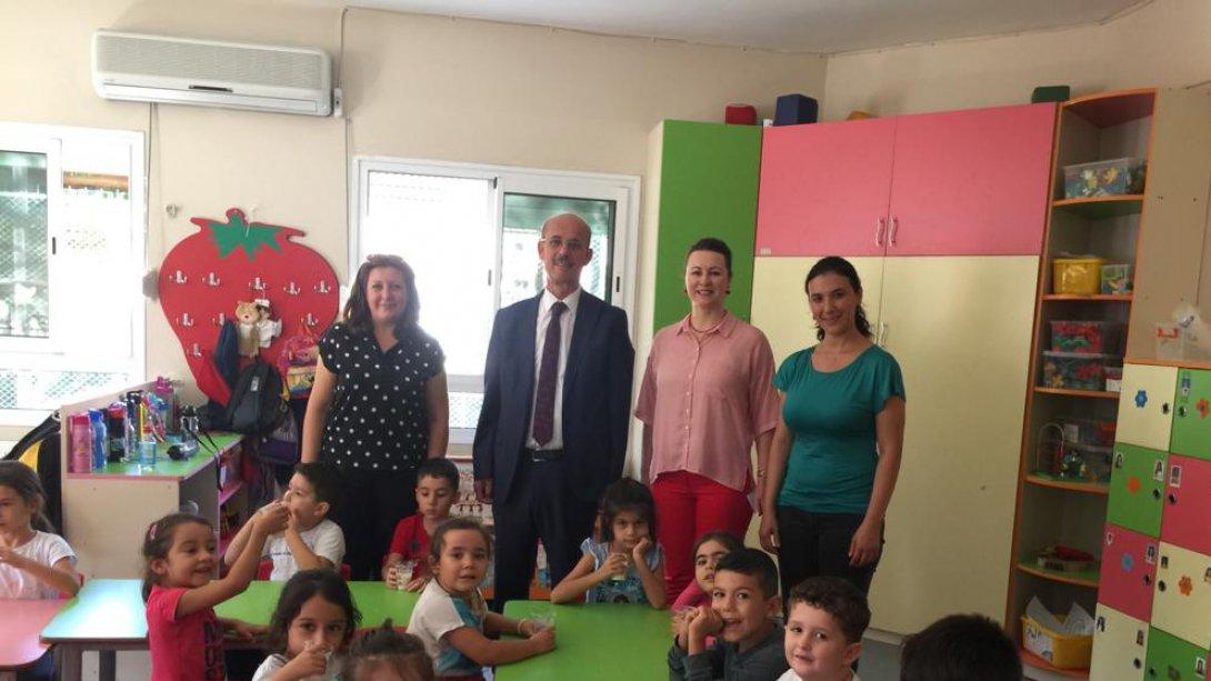İlçe Milli Eğitim Müdürümüz Sayın Mustafa ÖZMEN, Unicef Türkiye Milli Komitesi - Seyda KAYHAN Anaokulu'nu ziyaret etti. 
