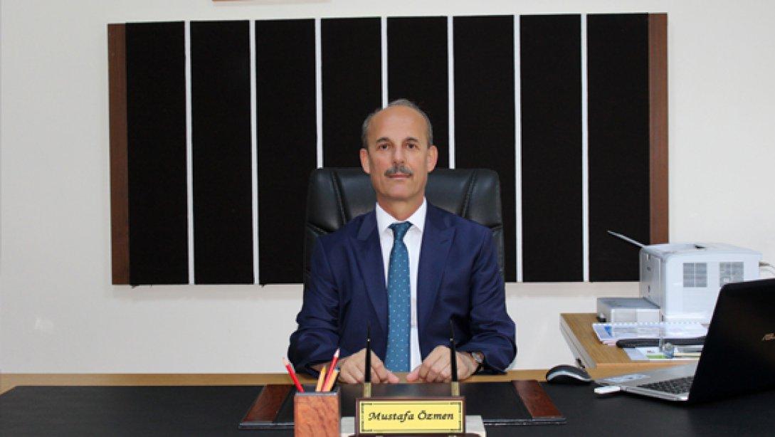 İlçe Milli Eğitim Müdürümüz Sayın Mustafa ÖZMEN'in 24 Kasım Öğretmenler Günü Mesajı
