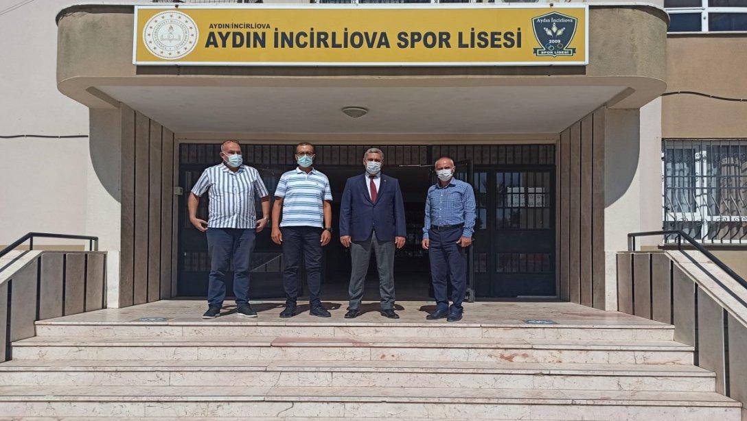 İlçe Milli Eğitim Müdürümüz Sayın Hakan ÖZCAN Aydın İncirliova Spor Lisesi'ni ziyaret etti.