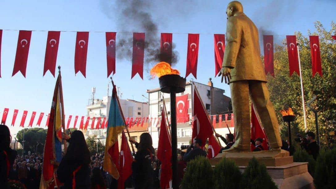 Cumhuriyetimizin Kurucusu Gazi Mustafa Kemal Atatürk'ü, Ebediyete İrtihalinin 84.Yılında Törenlerle Andık.