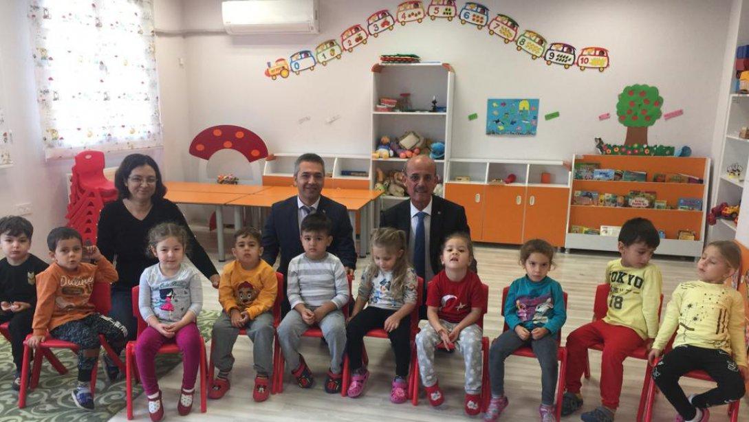 İlçe Milli Eğitim Müdürümüz Sayın Mustafa ÖZMEN, Efeler Organize Sanayi Bölgesi Anaokulu'nu ziyaret etti