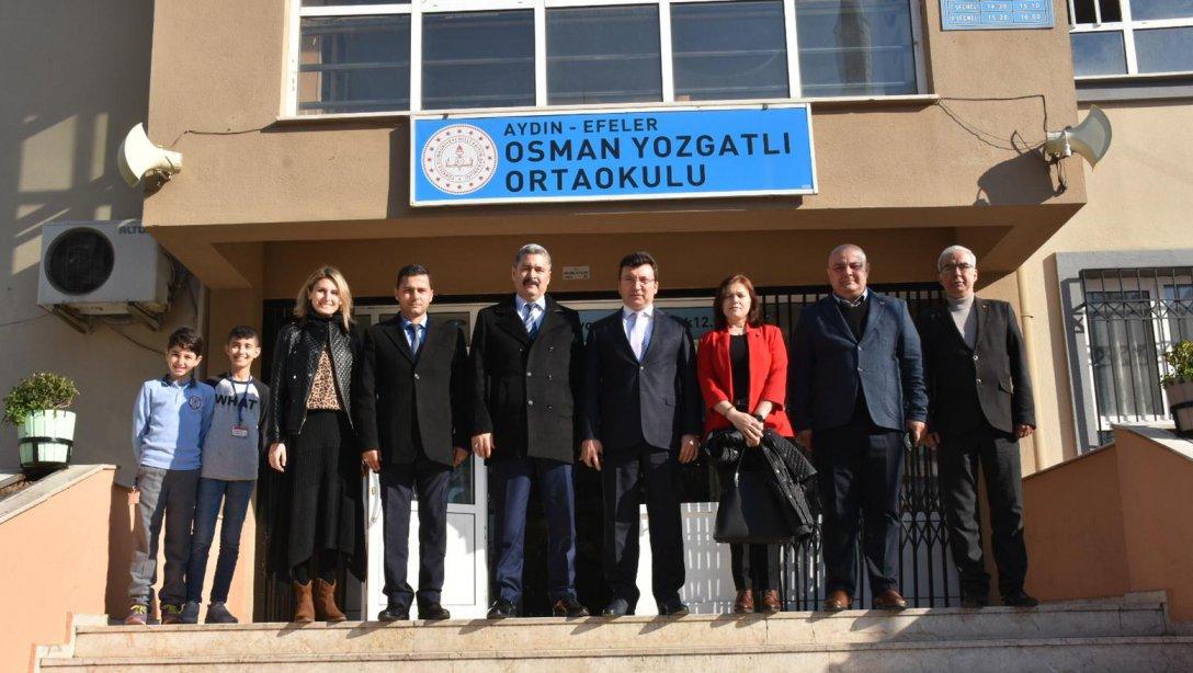 İlçe Milli Eğitim Müdürümüz Hakan ÖZCAN, Tüketici Hakları Eğitimi Kapsamında Osman Yozgatlı Ortaokulu'nu Ziyaret Etti.