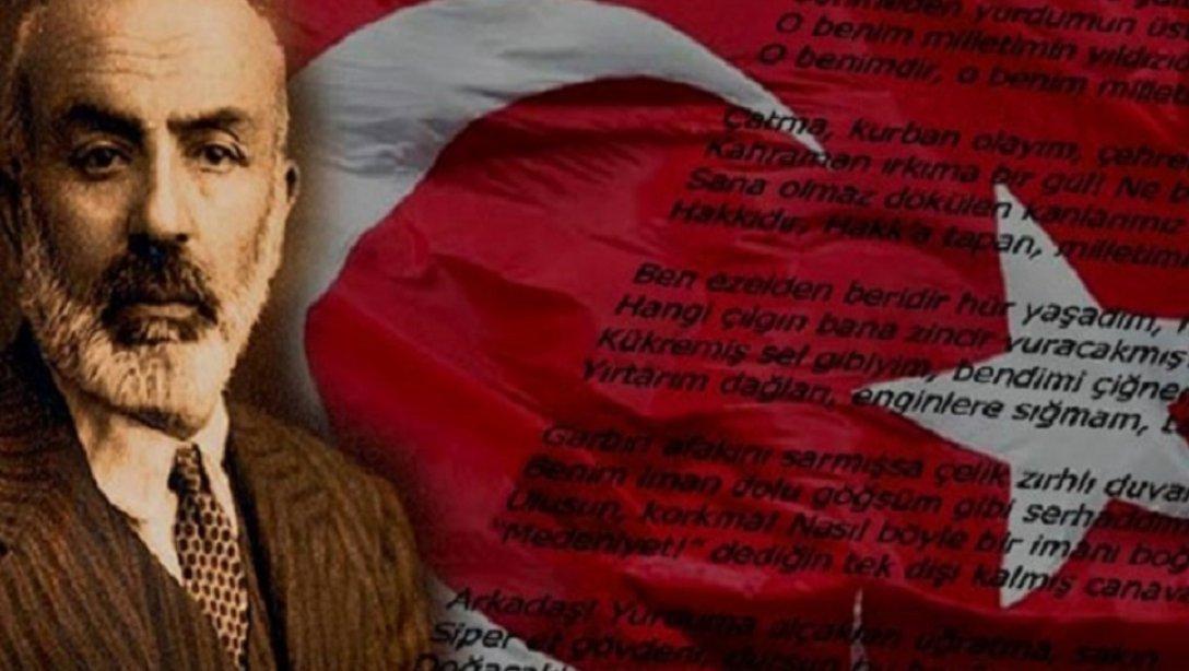  Mehmet Akif ERSOY'un Doğumunun 147.Yıl Dönümü