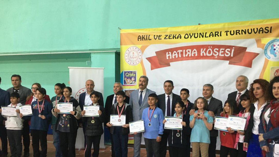 Ortaokullar arası Zeka Oyunları Ödül Töreni gerçekleştirildi.