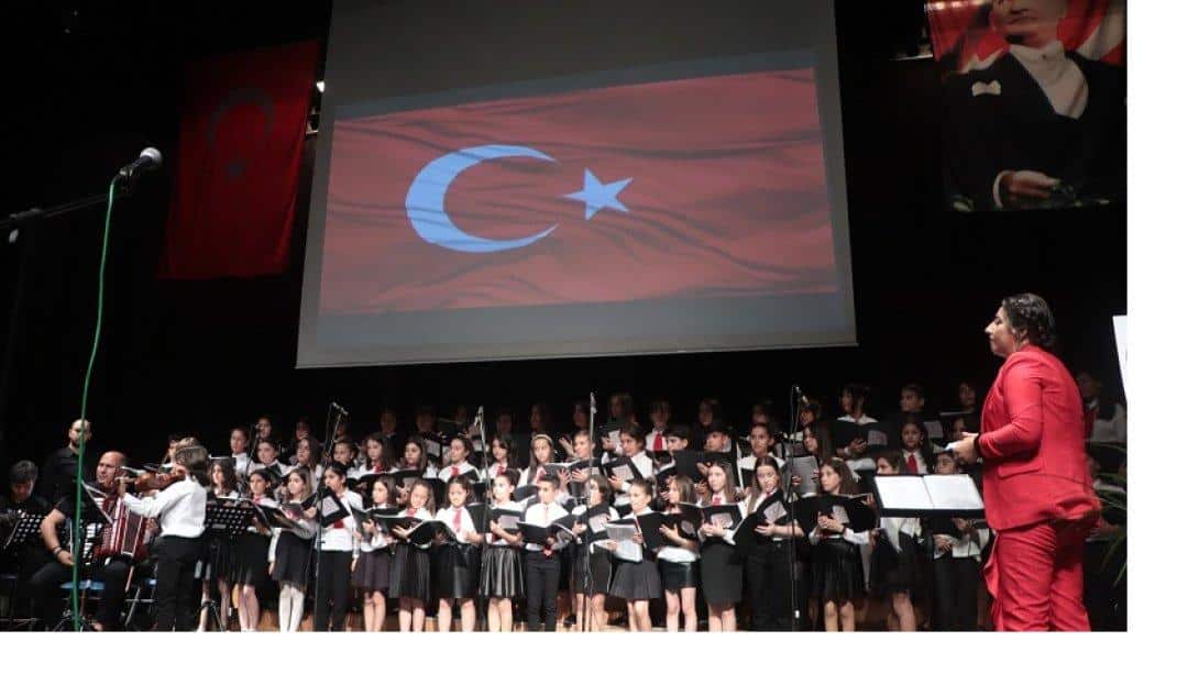 Türk Halk Müziği Çocuk Korosu etkinliğini büyük bir coşkuyla gerçekleştirdik.